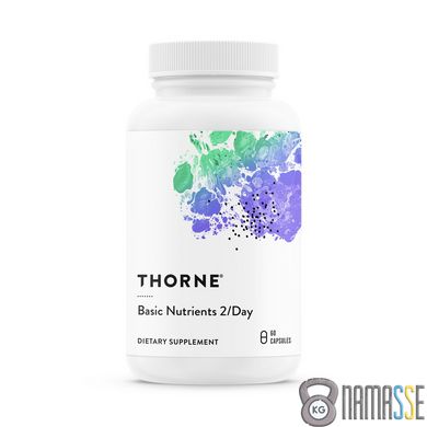 Thorne Research Basic Nutrients 2/Day, 60 капсул