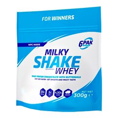 6PAK Nutrition Milky Shake Whey, 300 грам Арахіс банан