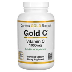 California Gold Nutrition Gold C, 240 вегакапсул
