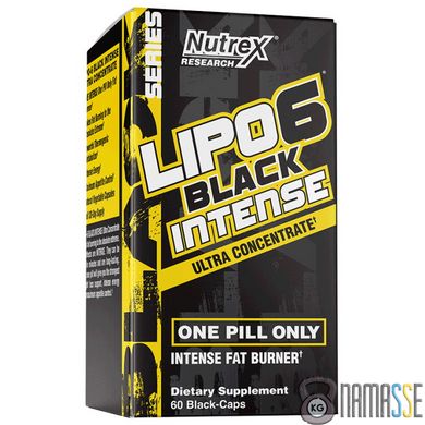 Nutrex Research Lipo-6 Black Intense Ultra Concentrate, 60 капсул