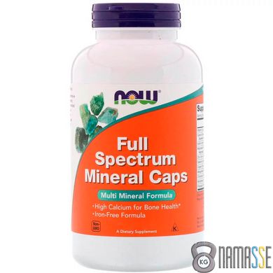NOW Full Spectrum Mineral, 240 капсул
