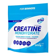 6PAK Nutrition Monohydrate Creatine, 500 грам
