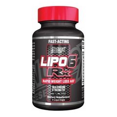 Nutrex Research Lipo-6 RX, 5 капсул