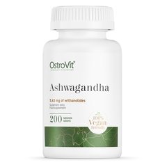 OstroVit Vege Ashwagandha, 200 таблеток