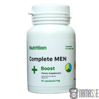 EntherMeal Complete Men+ Boost, 60 капсул