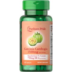 Puritan's Pride Garcinia Cambogia 750 mg, 60 вегакапсул