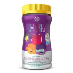 Solgar U-Cubes Children's Multi-Vitamin and Mineral, 60 желеєк