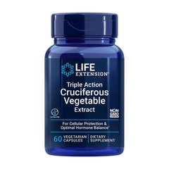 Life Extension Triple Action Cruciferous Vegetable Extract, 60 вегакапсул