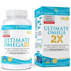 Nordic Naturals Ultimate Omega 2X, 90 капсул