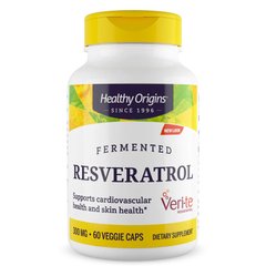 Healthy Origins Resveratrol 300 mg, 60 вегакапсул