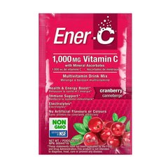 Ener-C Vitamin C, 1 пакетик Журавлина