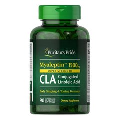 Puritan's Pride Super Strength Myo-Leptin CLA 1500 mg, 90 капсул