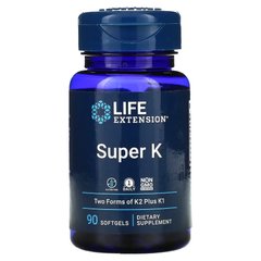 Life Extension Super K, 90 капсул