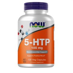 NOW 5-HTP 100 mg, 120 вегакапсул