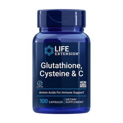 Life Extension Glutathione Cysteine & C, 100 капсул
