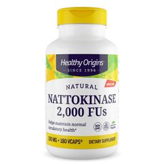 Healthy Origins Nattokinase 100 mg, 180 вегакапсул