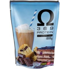 Power Pro Omega 3 6 9 Protein, 1 кг - мигдальний кекс