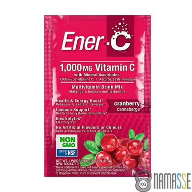 Ener-C Vitamin C, 1 пакетик Журавлина