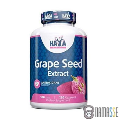 Haya Labs Grape Seed Extract 100 mg, 120 капсул