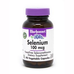 Bluebonnet Nutrition Selenium 100 mcg, 90 вегакапсул