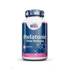 Haya Labs Melatonin Time Release 5 mg, 60 таблеток