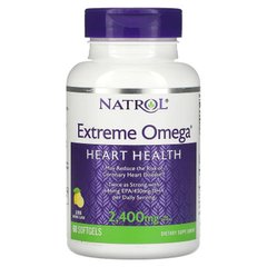 Natrol Omega Extreme, 60 капсул Лимон