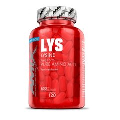 Amix Nutrition L-Lysine 600 mg, 120 капсул