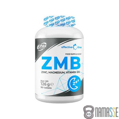 6PAK Nutrition ZMB, 90 таблеток