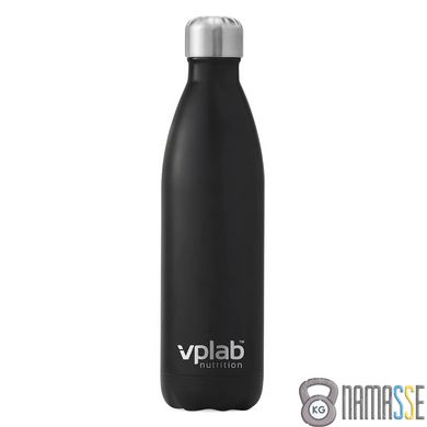 Пляшка VPLab Metal Water Bottle 750 мл, Black