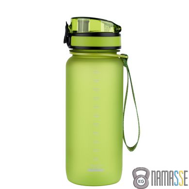 Пляшка UZspace Colorful Frosted 3037, 650 мл, Light Green