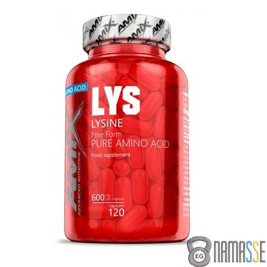 Amix Nutrition L-Lysine 600 mg, 120 капсул