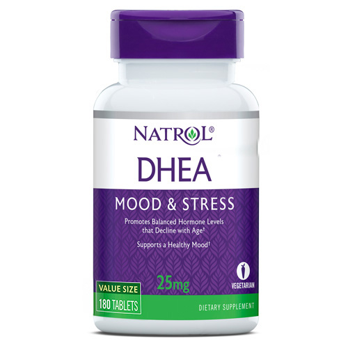 Фото - Прочее спортивное питание Natrol DHEA 25 mg, 180 таблеток 