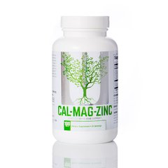 Universal Naturals Calcium Zinc Magnesium, 100 таблеток