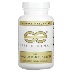 Source Naturals Skin Eternal with DMAE Lipoic Acid and C Ester, 120 таблеток