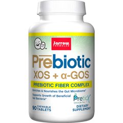 Jarrow Formulas Prebiotic XOS+GOS, 90 жувальних таблеток