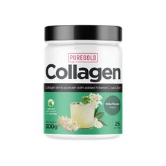 Pure Gold Protein Collagen, 300 грам Бузина