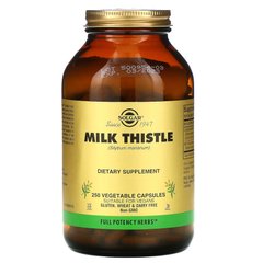 Solgar Milk Thistle, 250 вегакапсул