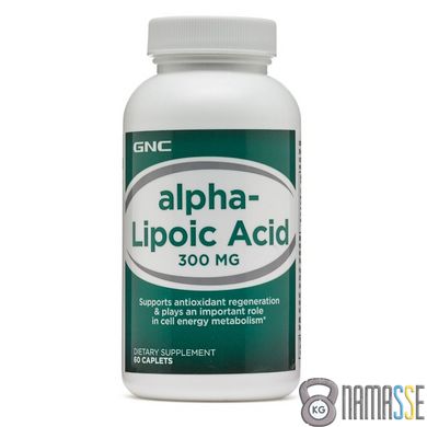 GNC Alpha-Lipoic Acid 300, 60 каплет