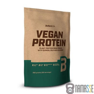 BioTech Vegan Protein, 500 грам Ванільне печиво