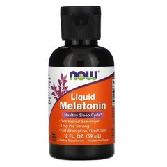 NOW Liquid Melatonin, 60 мл