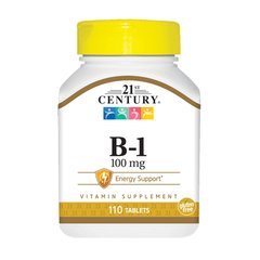21st Century B1 100 mg, 110 таблеток