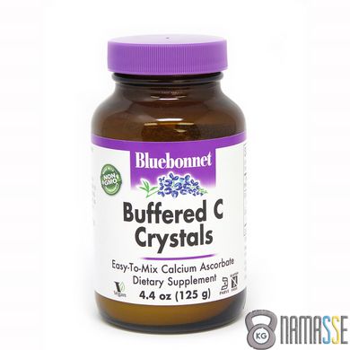 Bluebonnet Buffered Vitamin C Crystals, 125 грам