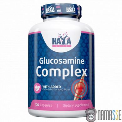 Haya Labs Glucosamine Chondroitin & MSM Complex, 120 капсул