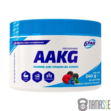 6PAK Nutrition AAKG, 240 грам Лісові ягоди