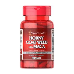 Puritan's Pride Horny Goat Weed with Maca, 60 капсул