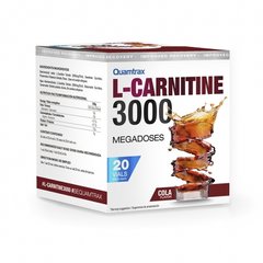 Quamtrax L-Carnitine 3000, 20 ампул/уп Кола