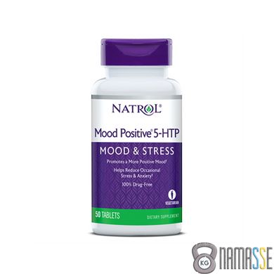 Natrol Mood Positive 5-HTP, 50 таблеток