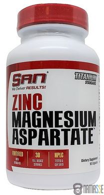 SAN Zinc Magnesium Aspartate, 90 капсул
