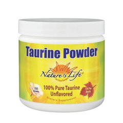 Nature's Life Taurine Powder, 335 грам