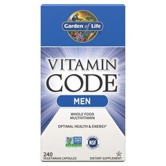 Garden of Life Vitamin Code Men, 240 вегакапсул